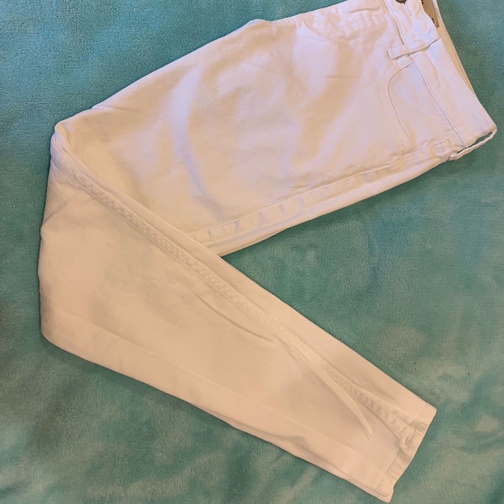 White Hollister Skinny Jeans